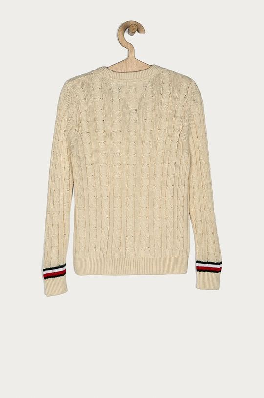 Tommy Hilfiger - Sweter dziecięcy 128-176 cm beżowy