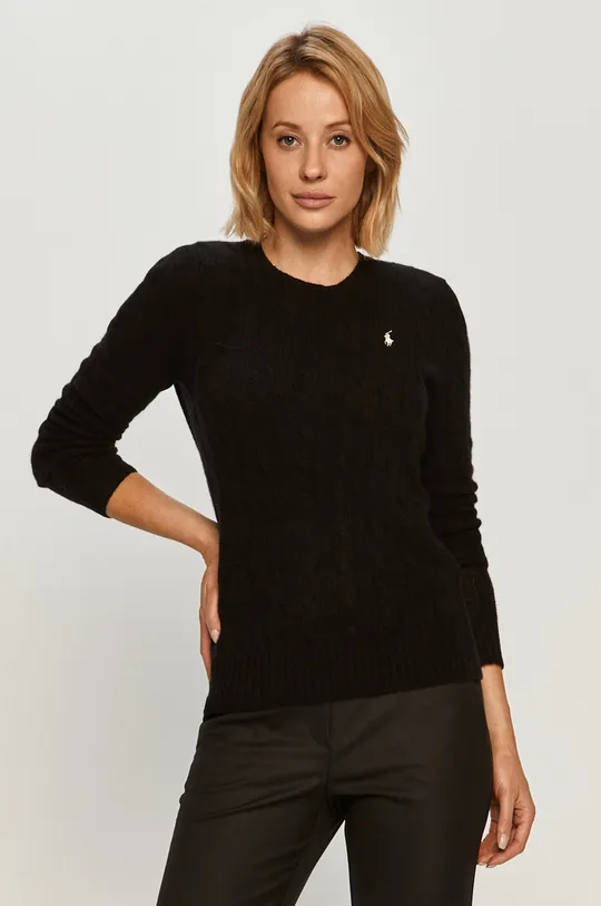 чорний Polo Ralph Lauren - Вовняний светр Жіночий