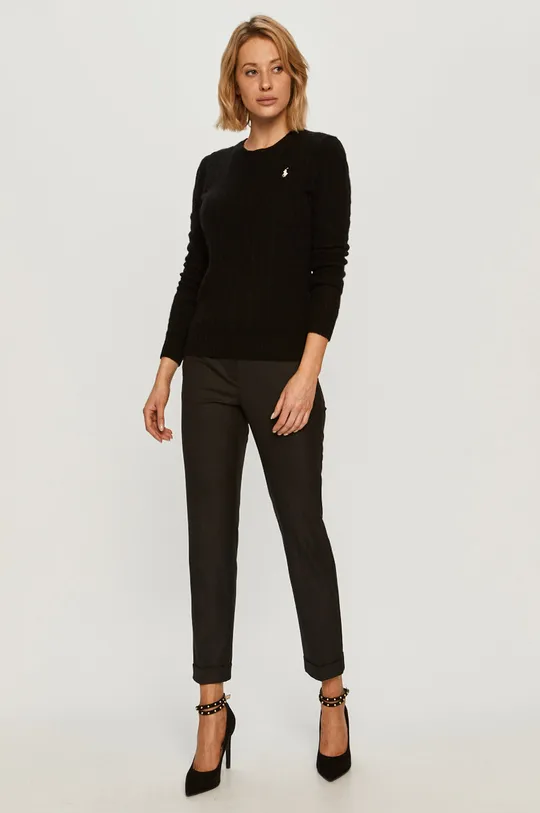 Polo Ralph Lauren - Шерстяной свитер чёрный