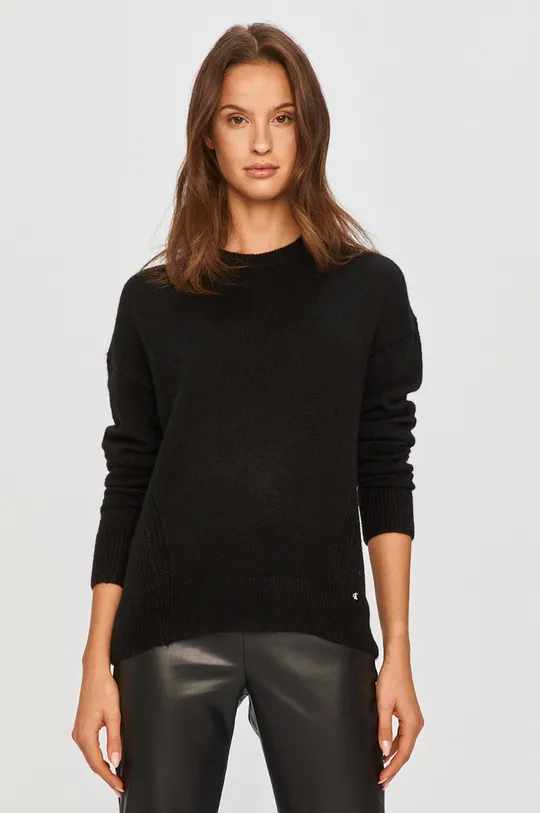 czarny Calvin Klein Jeans - Sweter J20J214823 Damski