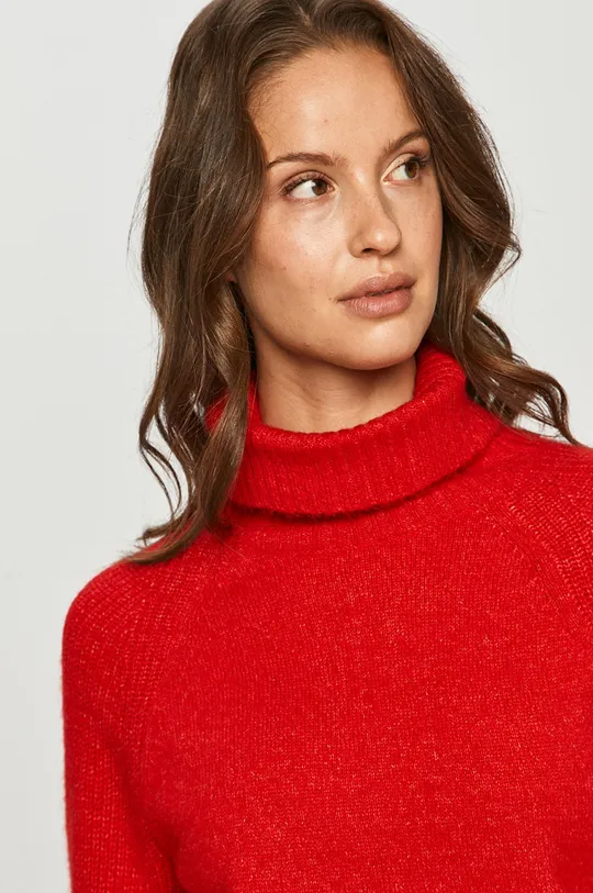 czerwony Calvin Klein Jeans - Sweter J20J214822