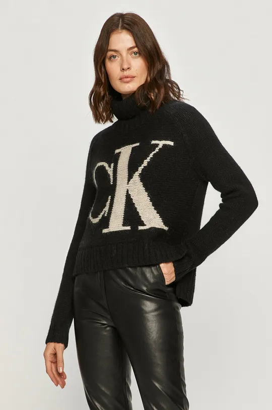čierna Calvin Klein Jeans - Sveter Dámsky