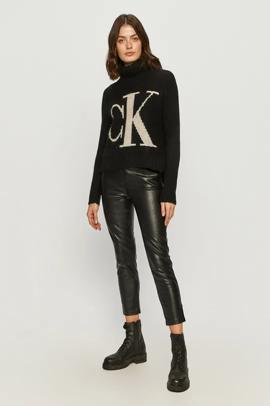 Calvin Klein Jeans - Sweter J20J214831 czarny