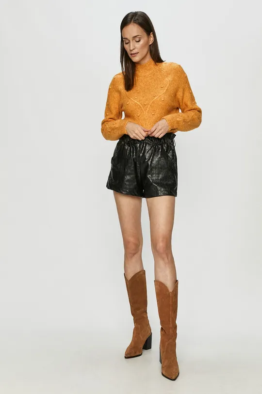 Vero Moda - Sweter pomarańczowy
