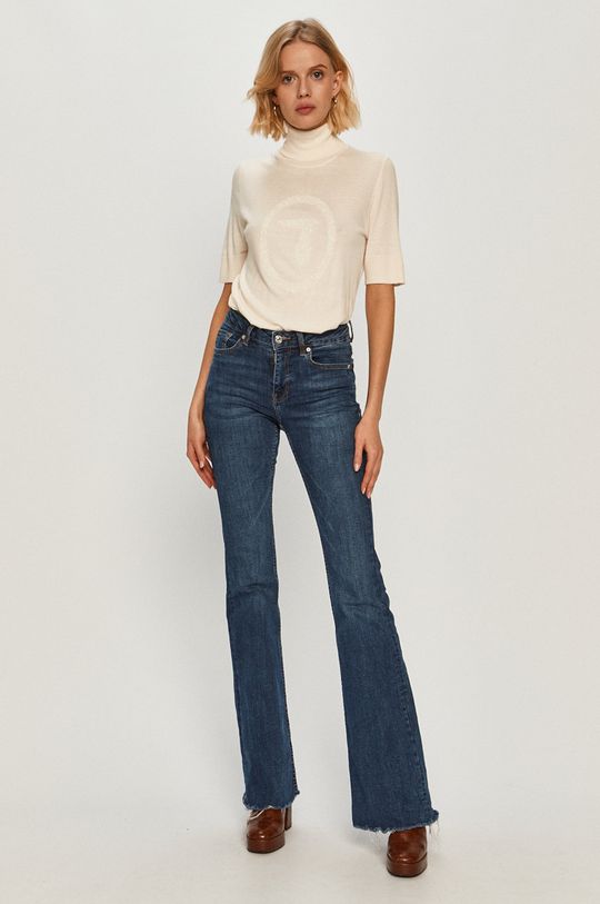 Trussardi Jeans - Sweter biały