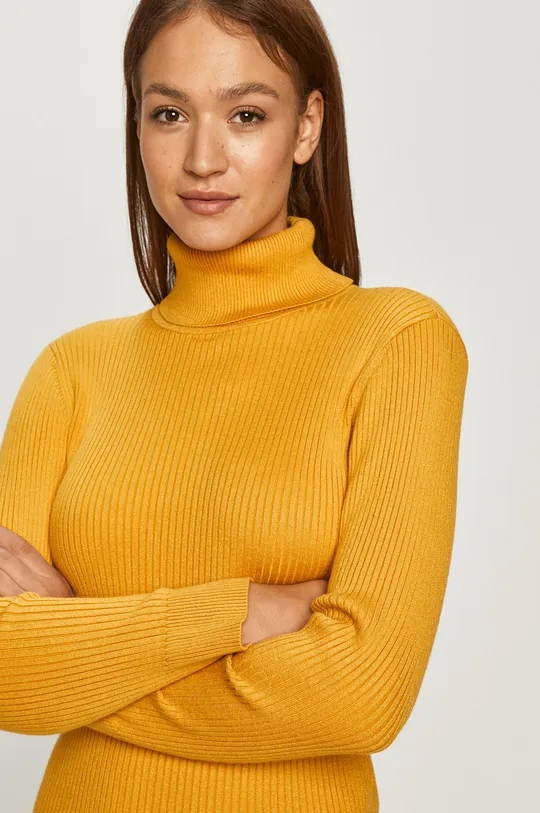 żółty Dkny - Sweter P03S8216