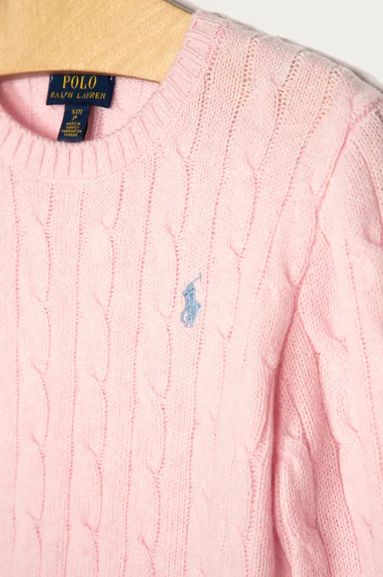 Polo Ralph Lauren - Sweter dziecięcy 128-176 cm 313702223007 Kaszmir, Wełna