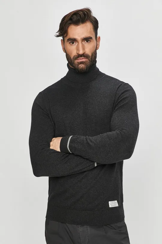 szary Pepe Jeans - Sweter Daniel Męski