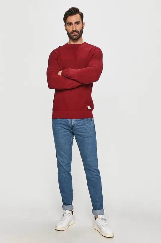 Pepe Jeans - Sweter Oscar fioletowy