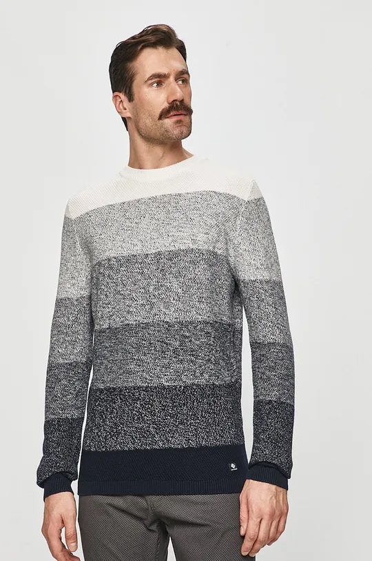 granatowy Tom Tailor Denim - Sweter Męski