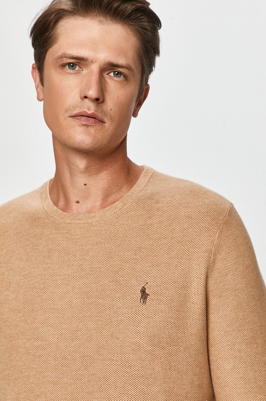 beżowy Polo Ralph Lauren - Sweter 710680593040