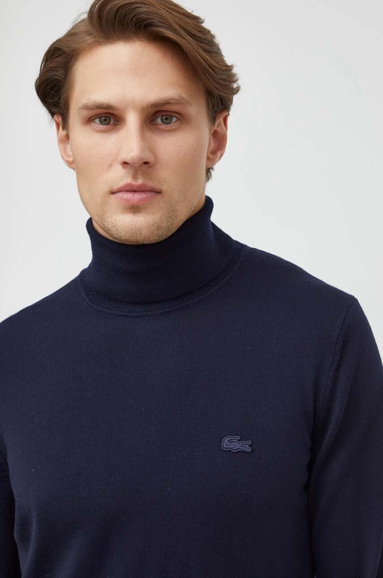 granatowy Lacoste sweter