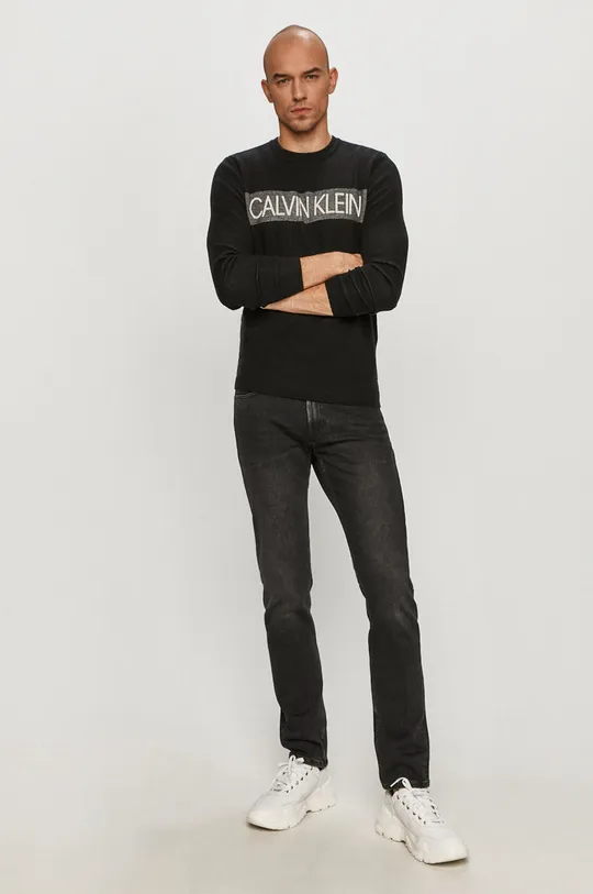 Calvin Klein - Sweter czarny