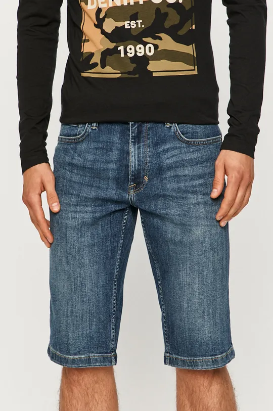 granatowy s. Oliver - Szorty jeansowe Męski