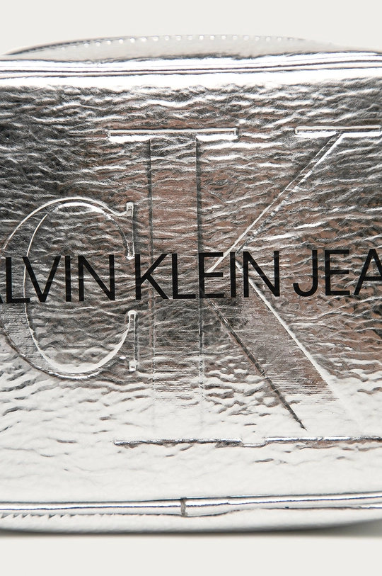 Calvin Klein Jeans - Kabelka strieborná