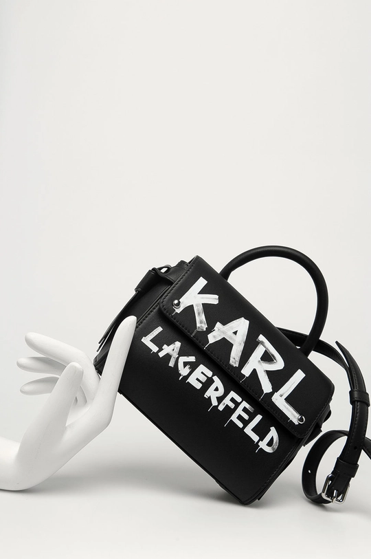 Karl Lagerfeld - Kožená kabelka  100% Prírodná koža