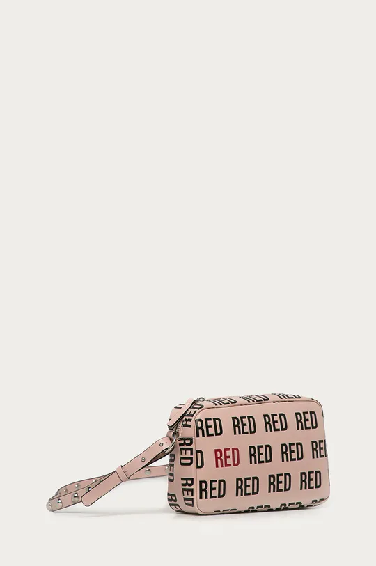 Red Valentino - Kožená kabelka ružová