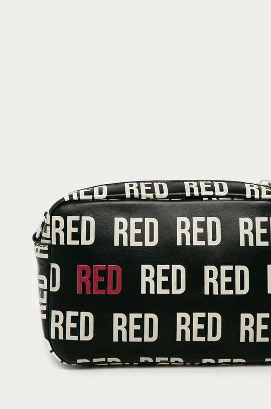 čierna Red Valentino - Kožená kabelka