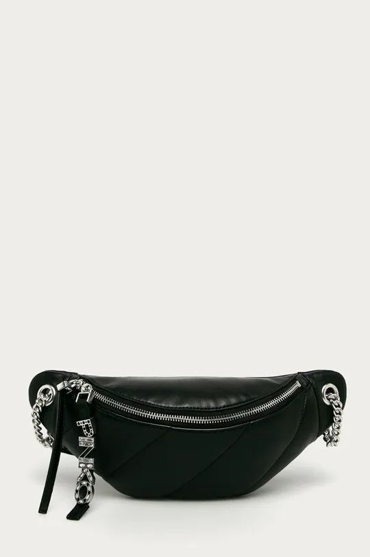 чёрный Pinko - Кожаная сумка на пояс Женский