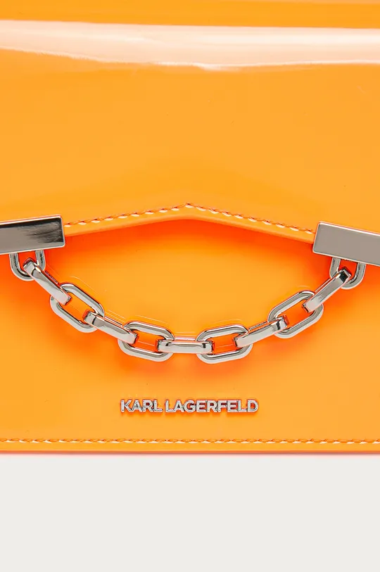 Karl Lagerfeld - Kožená kabelka oranžová