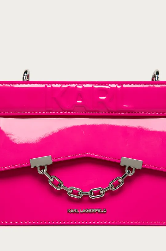 ružová Karl Lagerfeld - Kožená kabelka