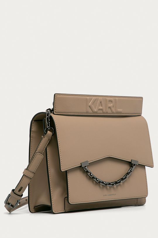 Karl Lagerfeld - Kožená kabelka  100% Prírodná koža