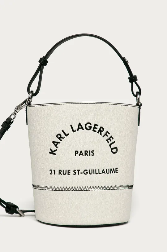 fehér Karl Lagerfeld - Bőr táska Női