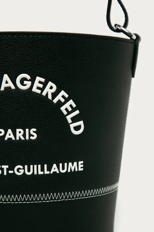 Karl Lagerfeld - Шкіряна сумочка чорний