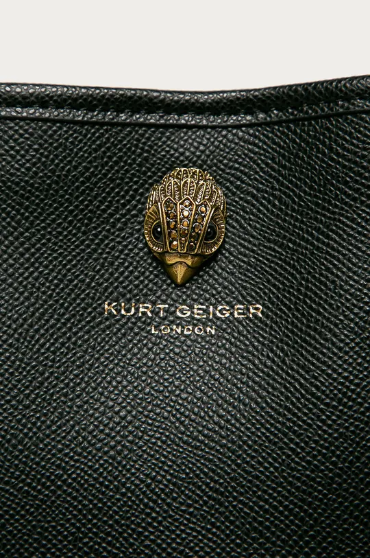 Kurt Geiger London - Kožená kabelka čierna