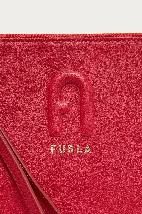 Furla - Kožená listová kabelka Rita červená