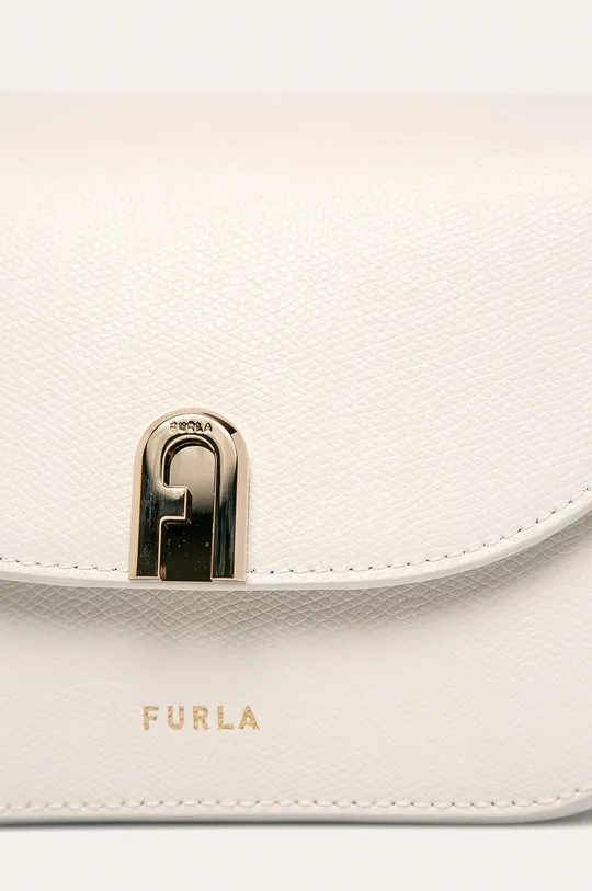 Furla - Kožená kabelka  Prírodná koža