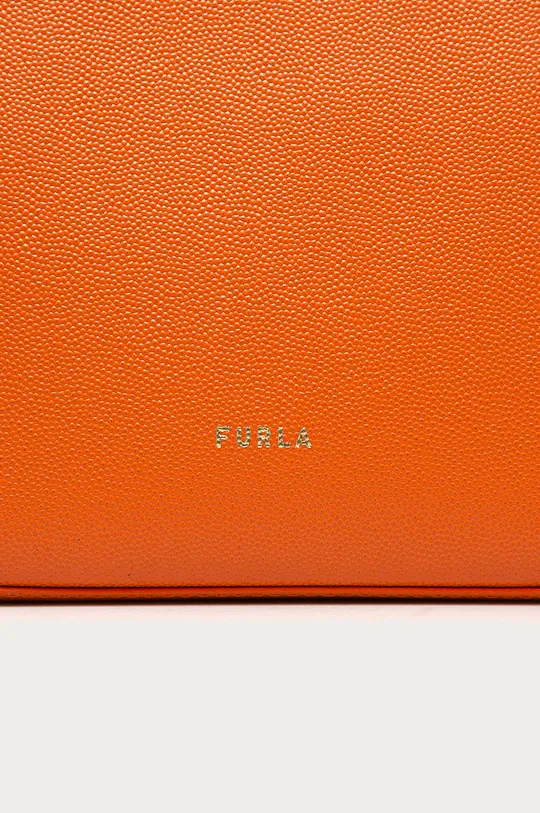 Furla - Kožená kabelka Block Mini oranžová