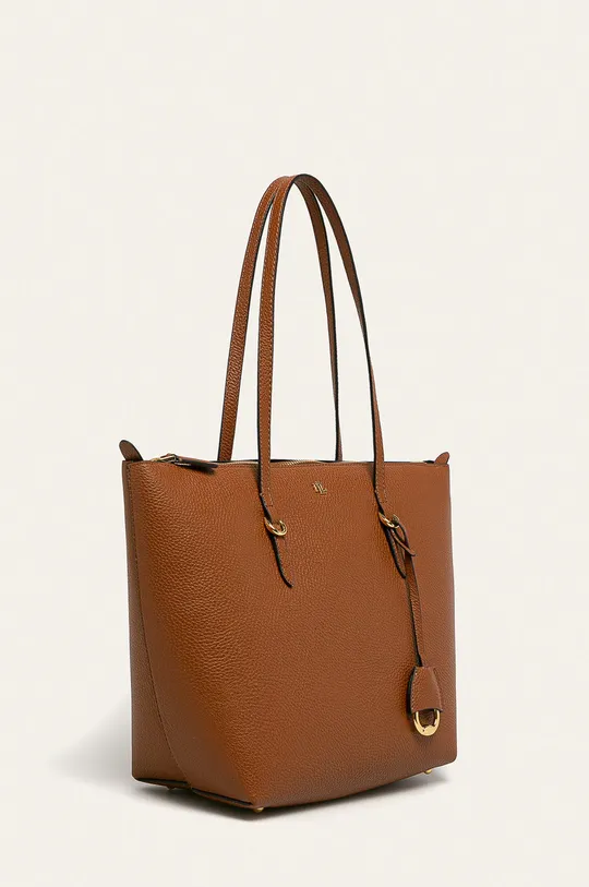 Lauren Ralph Lauren - Шкіряна сумка коричневий