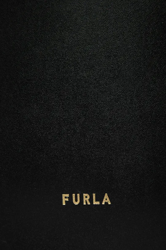 Furla - Kožená kabelka Musa čierna