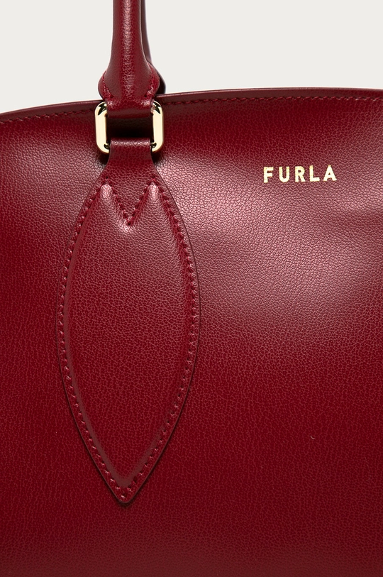 Furla - Kožená kabelka Doris burgundské