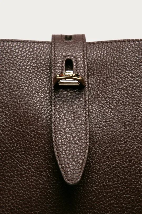 Furla - Kožená kabelka hnedá