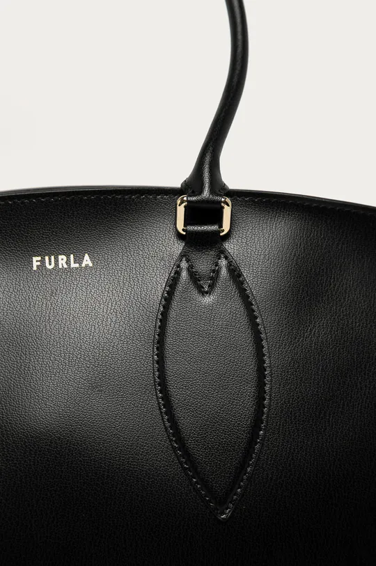 Furla - Kožená kabelka Doris černá