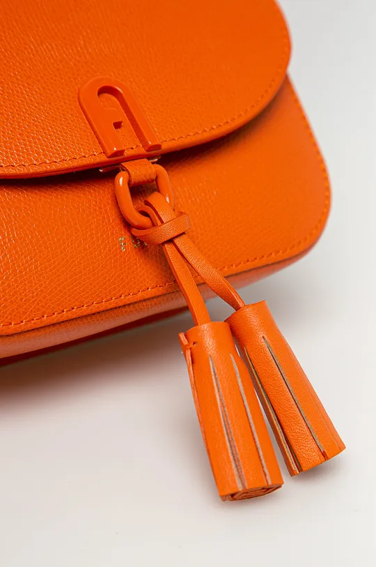 Furla - Kožená kabelka 1927 oranžová