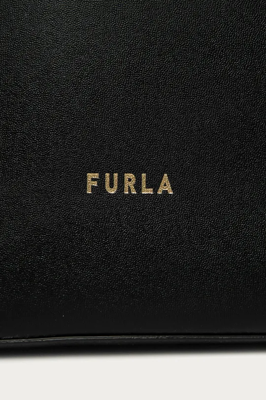 Furla - Torebka skórzana Musa czarny