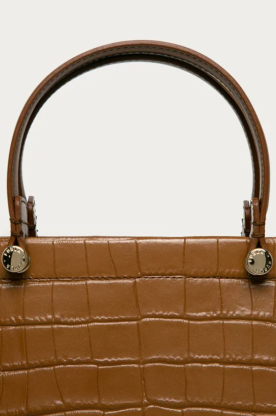Furla - Kožená kabelka Lady M hnedá