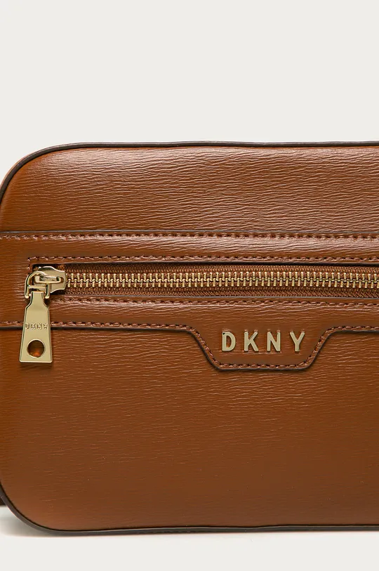 Dkny - Шкіряна сумочка коричневий