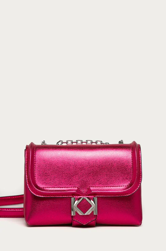 ružová Karl Lagerfeld - Kožená kabelka Dámsky