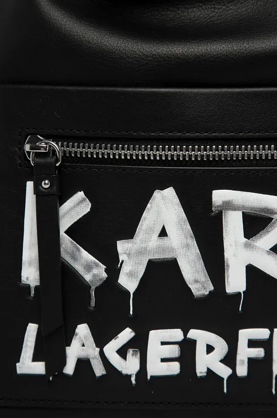 Karl Lagerfeld - Кожаная сумочка чёрный
