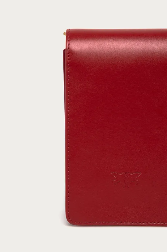 červená Pinko - Kožená kabelka