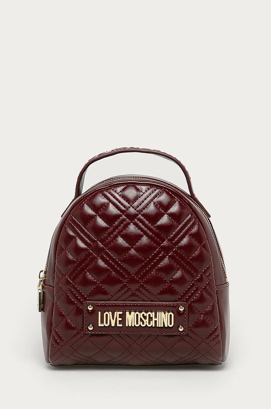 bordowy Love Moschino - Plecak Damski