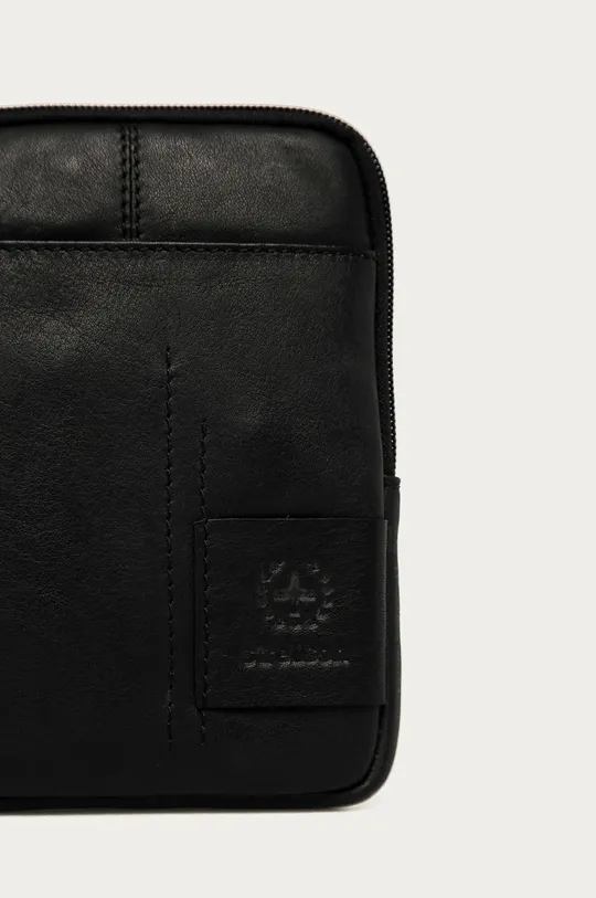 Strellson - Шкіряна сумка чорний