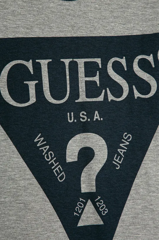 Guess Jeans - Детская футболка 116-175 см. серый