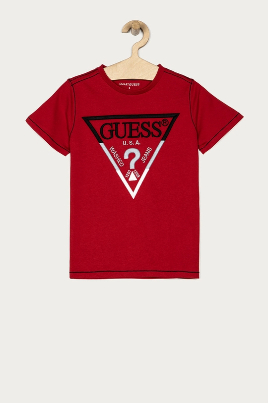 червоний Guess - Дитяча футболка 116-175 cm Для хлопчиків