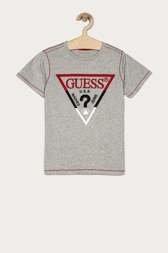 szary Guess - T-shirt dziecięcy 116-175 cm Chłopięcy