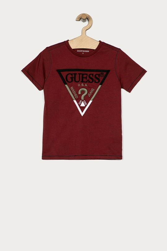 burgundské Guess - Detské tričko 116-175 cm Chlapčenský